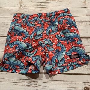 Vineyard vines lobster shorts PLAY inner mesh removed writing 2t